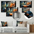 thumbnail image 4 of Designart "Bathroom modern Reflections II" Bath & Laundry Metal Wall Decor, 4 of 5