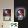thumbnail image 5 of Falling Geometric Sensation Illusion Night Light 2 Pack LED Nightlight Plug into Wall Dusk to Dawn Sensor Soft White, 5 of 7