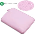 thumbnail image 3 of 11 12 13 14 15 15.6 inch Laptop Sleeve Case tablet computer laptop cover, protective liner bag is suitable for tablet computer laptop computer Apple notebook,Pink, 3 of 6
