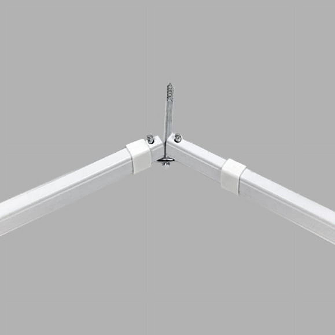 Lockseam Corner Window Curtain Rod