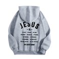 thumbnail image 1 of Sweat à Capuche Imprimé pour Hommes Épaules Dénudées Décontracté Confortable à la Mode et Tendance Manches Longues, 1 of 3