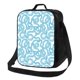 thumbnail image 1 of Disketp Blue Snake Bolsa Térmica Estampada para Almuerzo, Lonchera para Hombres y Mujeres Adultos, 1 of 7