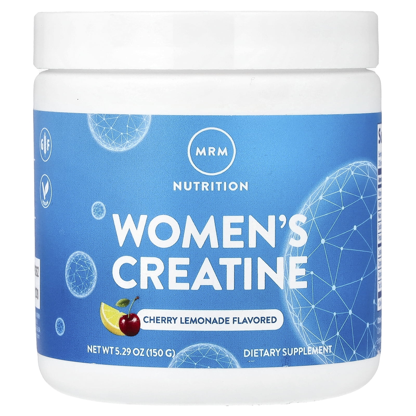 MRM Nutrition Women's Creatine, Cherry Limeade, 5.29 oz (150 g)