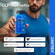 Zantrex Blue Energy & Thermogenesis Boost Energy Supplement for Appetite Control, Increased Calorie Burn and Supports GLP-1 Levels | 84 Capsules
