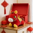 thumbnail image 6 of Twfbrm 2026 Year of The Horse Plush Doll, Chinese New Year Zodiac Horse Plushies, Soft and Adorable Horse Stuffed Animal Toys Spring Festival Decorations Luck Mascot Dolls for Couch Sofa Living Room, 6 of 8