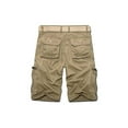 thumbnail image 2 of Men's Cargo Shorts Relaxed Fit, Cotton Twill Work Shorts, Outdoor Lightweight Casual Shorts for Men with Pockets(No Belts), 2 of 6