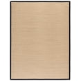 thumbnail image 3 of Safavieh Natural Fiber Jovana Solid Area Rug, Maize/Black, 9' x 12', 3 of 15