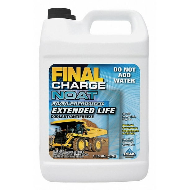 Peak Antifreeze Coolant,1 gal.,50/50 FNAB53