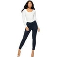 thumbnail image 6 of Sofia Jeans by Sofia Vergara Women's Sofia Mid Rise Ankle Raw Hem Jeans, Sizes 0-20, 6 of 8