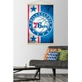 thumbnail image 2 of NBA Philadelphia 76ers - Logo 15 Wall Poster with Wooden Magnetic Frame, 22.375" x 34", 2 of 3