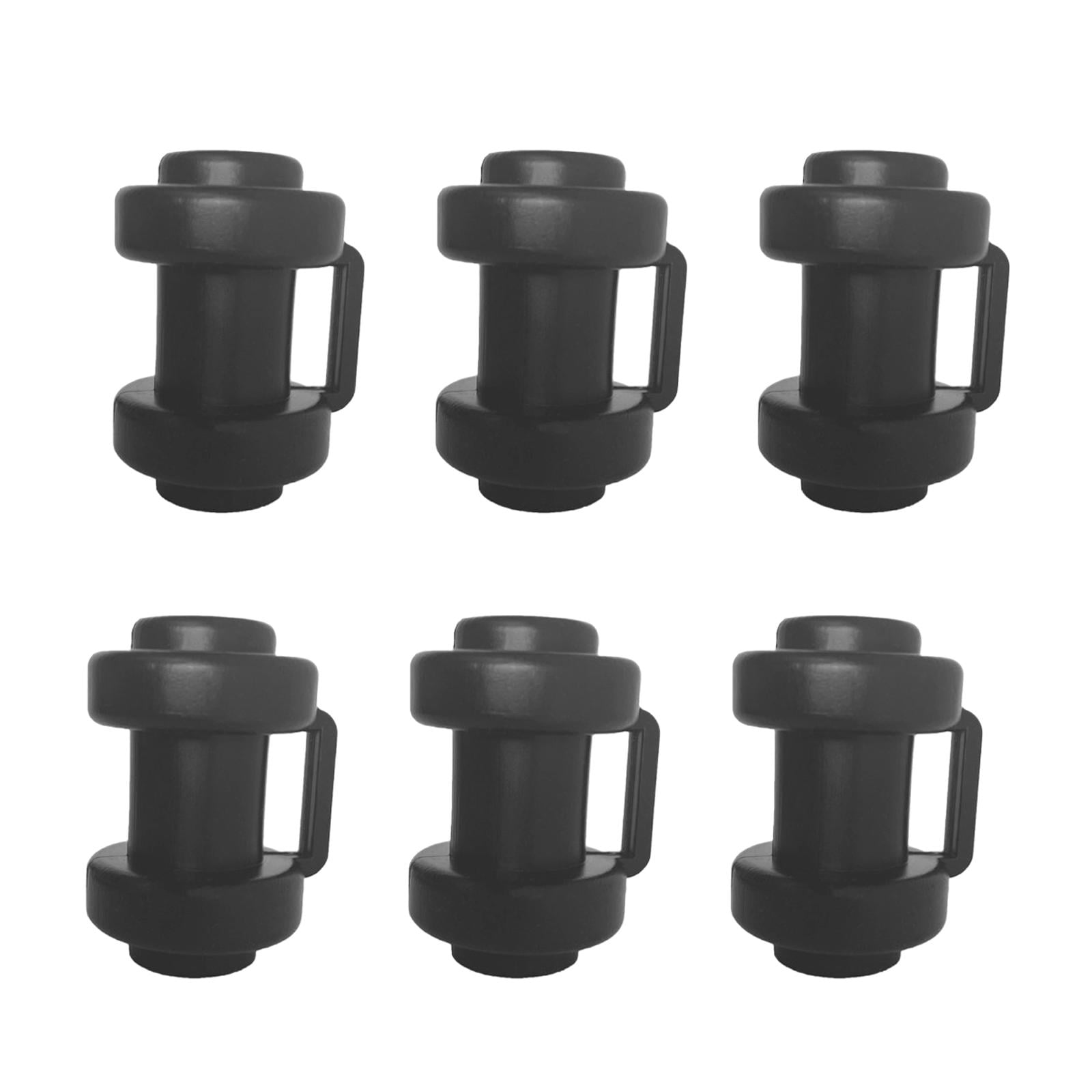 Trampoline Enclosure Pole Caps Trampoline Pole Replacement Parts for Outside 6pcs