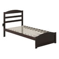thumbnail image 2 of AFI Warren 14" Twin Wood Platform Bed Frame with Headboard and Footboard, Espresso, 2 of 10