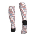 thumbnail image 4 of Compression Socks for Women and Men - Elephant Compression Socks Circulation for Workout, 4 of 8