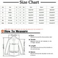 thumbnail image 2 of Usmixi 2023 Winter Womens Blazer Jackets Suit Coats for Women Business Lapel Button Down Plus Size Office Blazer Coats Casual Solid Long Sleeve Lightweight Ladies Suit Jackets Up to 65% off, 2 of 3