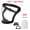 1PCS Black Set, variant on 2Pcs Full Face Safety Shield, Double‑Sided Anti‑Fog Clear Face Cover with Replaceable PM2.5 Filter, Breathable Vent Soft Silicone Strap, Protective Face Shield for Kitchen Oil Splash, Painting, Polis