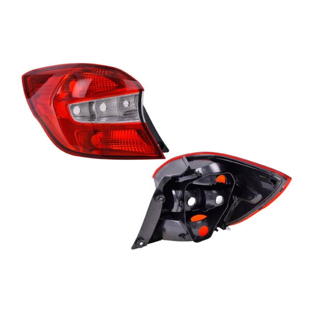 Calavera Figo 2016 A 2018 Ford Izq Roja/Blanca DEPO .