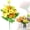 Yellow, variant on XJGHHSY 1 Bundles Artificial Flowers for Outdoors Decoration, Fake Daisy Silk Flowers UV Resistant Artificial Plants for Spring Summer Garden Porch Window Box Room Home Decor,Yellow