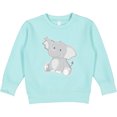 thumbnail image 2 of Inktastic Elephant Toddler Sweatshirt, 2 of 4