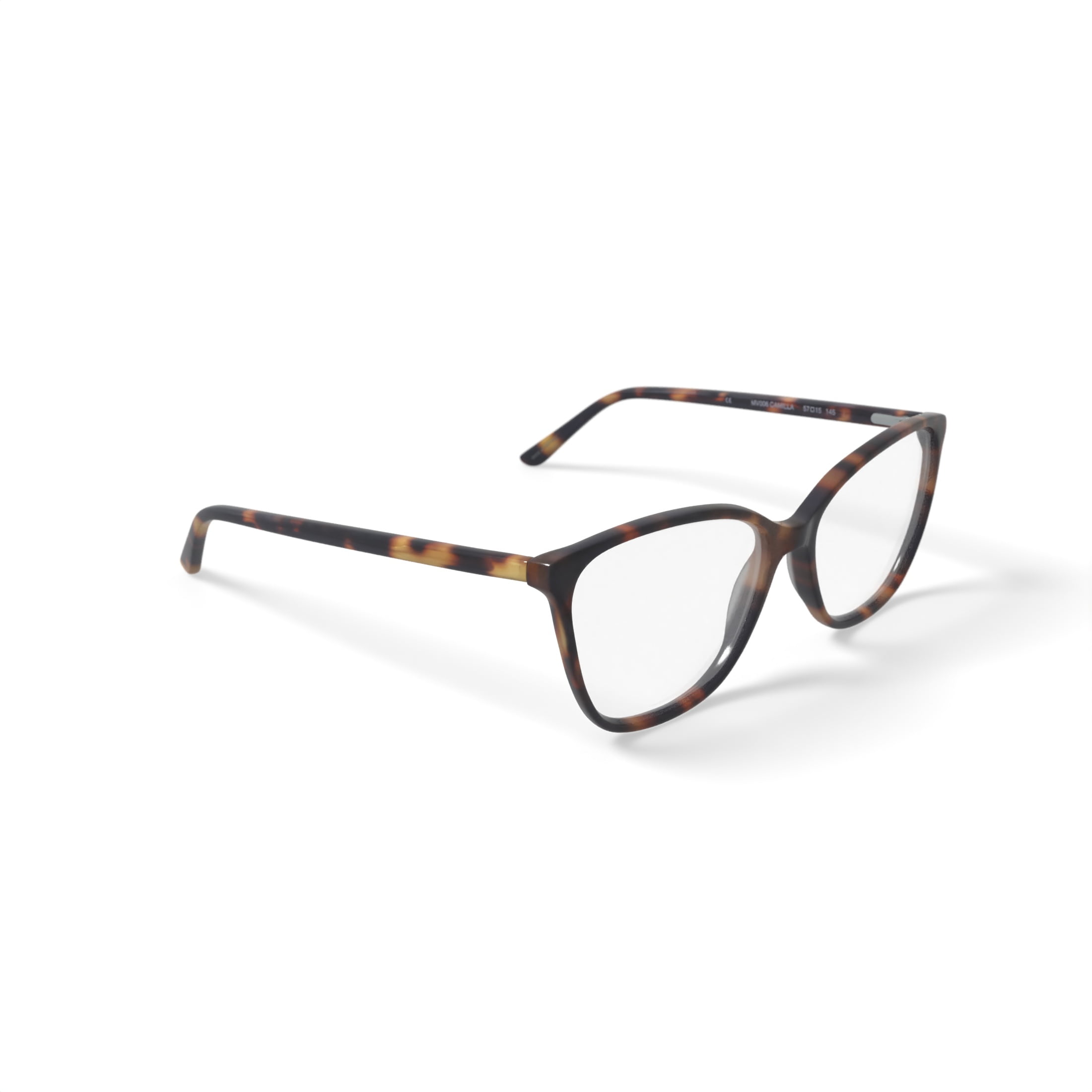 Walmart Women's MV006 Camilla Cat Eye Prescription Eyeglasses with Case, Tortoise
