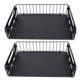 thumbnail image 1 of Organizador de Gabinete Extraíbles de 2 piezas, estante de especies Extra Flexibles de Metal para Cocina Debajo del Fregadero, Cajones Deslizables para Almacenamiento y, 1 of 7