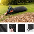 thumbnail image 2 of Lawn Tractor Leaf Bag Ride-in Lawn Mower Catcher Riding Grass Sweeper Bag- V7W5, 2 of 7