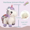thumbnail image 2 of Adorable Unicorn Stuffed Animal Plush Pillow-Soft Unicorn Plush Toy Birthday Gift for Kid&Girlfriend, 2 of 8