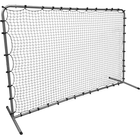 Trigon Sports Soccer Rebounder Net, 6’ x 9’ Bounce Back Net Soccer Goals for Backyard, Easy Setup, Kick Back Trainer for Passing, Ball Control & Volley Practice for Kids, Teens & Adults