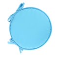 thumbnail image 5 of Hvmvliv 11.8X11.8X0.71in Indoor Outdoor Round Seat Cushions with Ties,Soft Polyester Fiber,Secure Fastening,Universal Size for Dining Chairs,Garden,Patio,Bistro,Home,Office Sky Blue, 5 of 9