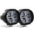 thumbnail image 2 of Jinsinto Motorcycle Modified Light 4 Bead Spotlight Tail Light 12v Electric Vehicle Led Headlight External Headlight Off-road Vehicle Working Light 2pcs, 2 of 5