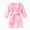Pink, variant on zuwimk Soft Cotton Baby Bath Towel Beach Bathrobe for Kids Boys Girls Robe Fleece Hooded(Coffee,5-6 Years)