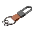 thumbnail image 1 of LOVIVER Car Keychain Keyring Men Keys Wallet Purse Holder Universal Key Fob Keychain Brown, 1 of 8