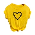 thumbnail image 1 of Birdeem Mode Femmes Été Demi-Manche Chandail-Over Couleur Unie Blouse Décontractée, 1 of 1