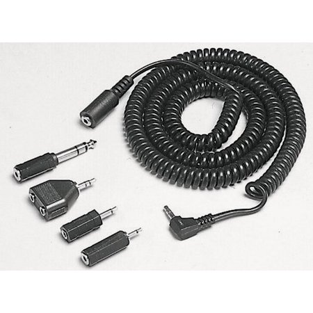 ELECTROVISION - 3.5mm Headphone Extension Lead Kit 6m Black