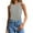 Silver, variant on Lixiuxyad Summer Womens Tank Tops 2025 Summer Sleeveless Tank Tops Ribbed High Neck Racerback Slim Fitted Color Block Casual Shirts(Black L)