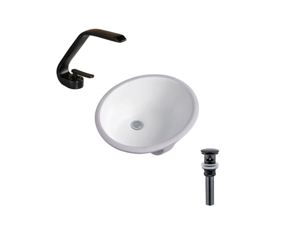 DROP Bath and Kitchen Évier sous-mont