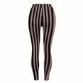 thumbnail image 7 of Hvot&aat Women's Halloween Striped Leggings Sports Fitness Pants Halloween Christmas Costume Pantyhose Stretch Yoga Pants, 7 of 7