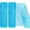 Lake Blue, variant on 2 Pack Deco Mesh 10 Inch x 30 Feet Decor Mesh Ribbon with Metallic Foil Deco Mesh Wreath Supplies Ribbon Mesh Roll for Spring Wreaths, Craft, Party Decoration