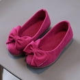 thumbnail image 6 of GUOBIOZIY Girls Dress Shoes Princess Wedding Girls Flats Toddler Girl Shoes for Little Big Kids (Hot Pink,36), 6 of 6