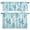 Blue, variant on 3 Piece Kitchen Curtains and Valances Set Purple Starfish Cafe Curtains 24 Inch Length Coral Shell Ocean Vintage Coastal Valance & Tier Curtain for Living Room Bedroom Small Window 54"x18"+27"x24"*2