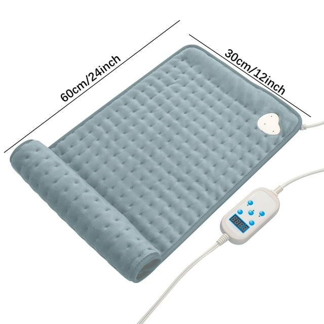 Heating Pad for Neck and Shoulders with 6-Level Heat Settings and 4-Timer Function 30 in x 60 in