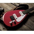 thumbnail image 3 of VOX MK3MINILR Mini Guitare Électrique en Forme de Larme MK III, Rouge à Lèvres, 3 of 7