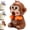 Monkey, variant on Clip On Mini Fan for Cup and Bowl, Rechargeable Monkey Panda Cat Shaped Personal Fan, Portable Coffee Chiller Cooling Attachment for Hot Drinks, Adjustable Fast Air Blowing, Desk Kitchen Fans