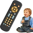 thumbnail image 2 of AUDeals ‌Baby Remote Control Toy with Musical Buttons & Realistic Lights for Toddlers, Early Learning Educational Gift for Pretend Play, Interactive Kids Sensory Toys (Boys & Girls)‌, 2 of 6