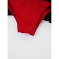thumbnail image 6 of TTAO Girls Ringmaster Circus Costume Long Sleeve Tassel Tailcoat Leotard Bodysuit with Bow Tie Hat Black 12, 6 of 7