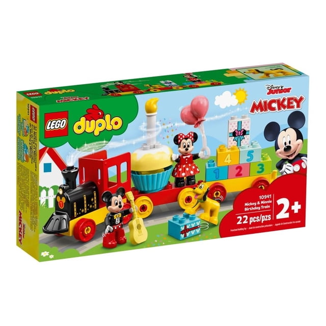 Set LEGO DUPLO Tren de Cumpleaños de Mickey y Minnie 10941