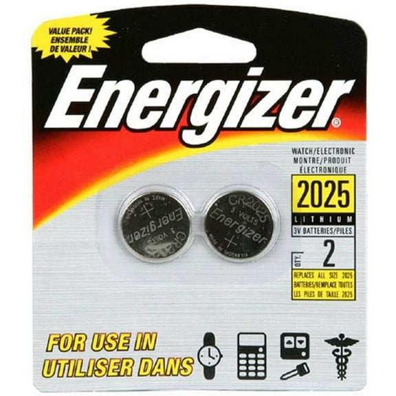 Energizer Lithium Coin Blister Pack Watch/Electronic Batteries, 2 Count (Pack of 12)