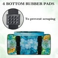 thumbnail image 7 of ZIATUBLE Hibiscus Turtle Sewing Machine Tote Bag Large Capacity Sewing Machine Cases Easy to Clean Sewing Machine Bobbin Storage Case Soft Sewing Machine Tote Storage Case Carry Bag, 7 of 7