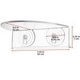 thumbnail image 2 of Minkissy 2pcs Clear Window Suction Shelf Acrylic Storage For General Users And Children, 2 of 8