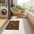 thumbnail image 4 of Yayeee Doormat for Inside 20"x32" Absorbent Low-Profile Washable Non-Slip Rubber Backed Entryway Rug, Abstract Tribal Pattern, 4 of 8
