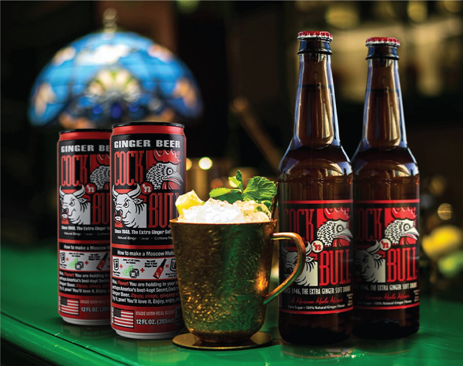 Cock 'n Bull Ginger Beer 24/12 fl. oz. (355ml) Can Case (24-Pack)